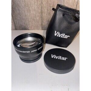 Vivitar 52mm  2.2x TELEPHOTO CAMERA LENS - VIV-52T - Includes Pouch & Cap